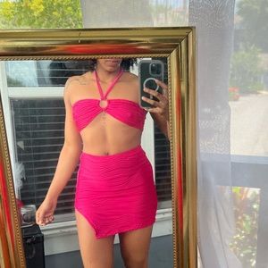Hot pink set (Shein)